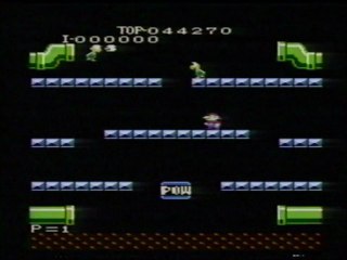 Classic Game Room - MARIO BROTHERS for Atari 7800 review