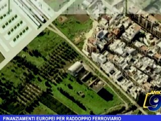 Finanziamenti europei per raddoppio ferroviario