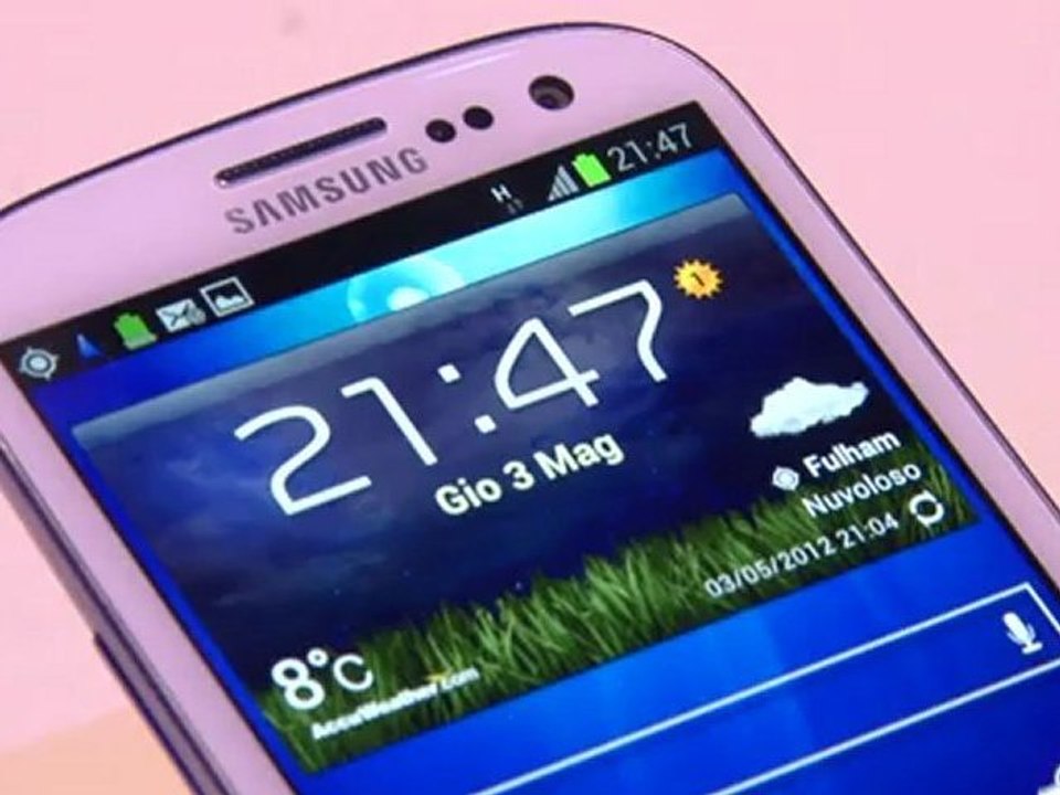 Samsung Galaxy S3 S Voice demo