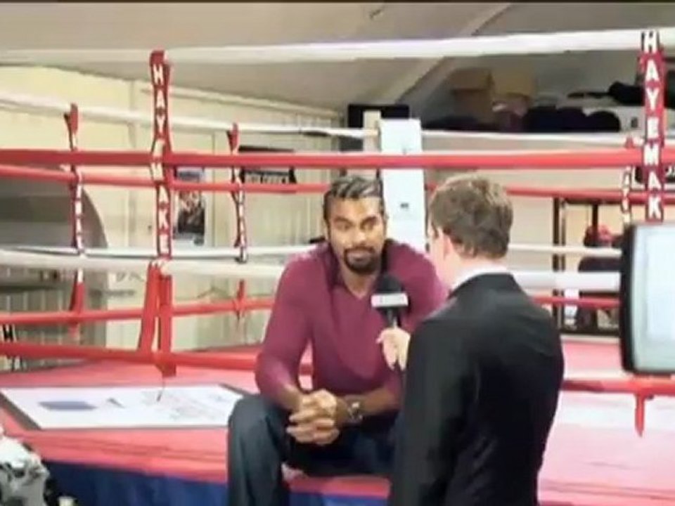 David Haye vs. Dereck Chisora steht