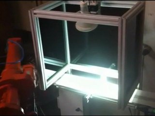 ABB ROBOTMER IRB1400 KAMERALI ROBOT UYGULAMASI VISION SYSTEM