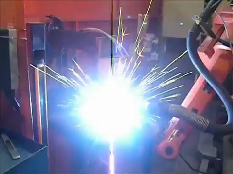 ABB ROBOT ROBOTMER ARC WELDING IRB 1400 GAZ ALTI KAYNAK ROBOTU