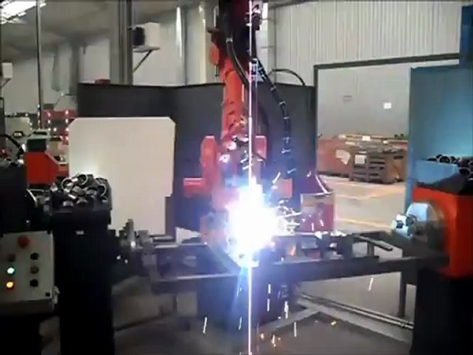ABB ROBOT ROBOTMER IRB 2400 ROBOT ARC WELDING  GAZ ALTI KAYNAK ROBOTU