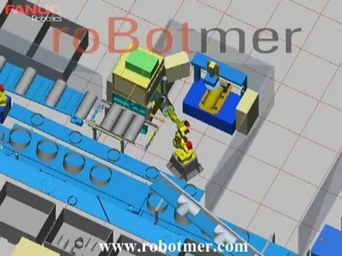 FANUC ROBOT - MATERIAL HANDLING - MALZEME TASIMA ROBOTU