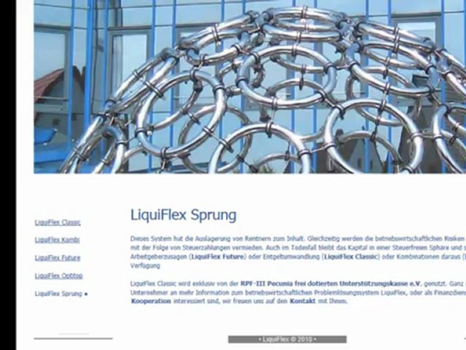 LiquiFlex Sprung für pauschaldotierte Unterstützungskasse