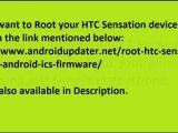 Root HTC Sensation on ANdroid v4.0.3 ICS Firmware