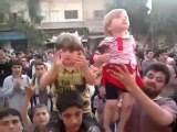 فري برس إدلب كفرنبل مظاهرة مسائية عارمة الموت ولا المذلة 8 5 2012ج1 Idlib
