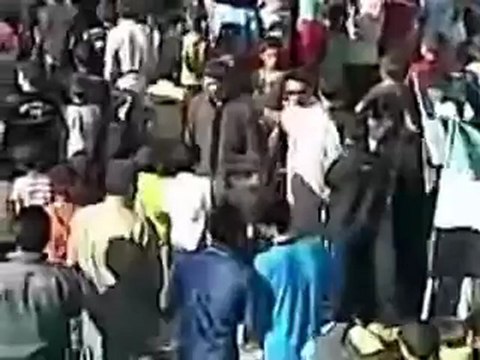 فري برس ادلب كفرسجنة مظاهرة نصرة للتمانعة الثلاثاء 8 5 2012 Idlib