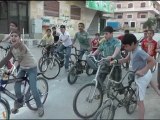 فري برس إدلب كفرتخاريم مظاهرة الأطفال على الدراجات الهوائية8 5 2012 Idlib