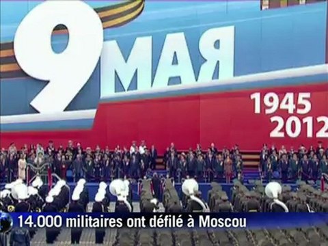 Russie: 14.000 militaires défilent à Moscou pour fêter 1945