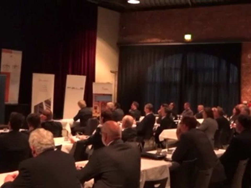 Günter Voelk bei der Veranstaltung in Schwerte