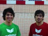 Diego et Sebastian Simonet soutiennent handnews.fr... en français ! / Handball US Ivry