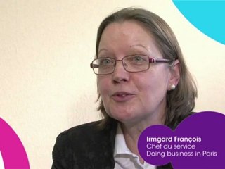 Partenaires commerciaux à Paris - Interview d'Irmgard François, conseiller implantation d'entreprises étrangères, CCIP Paris