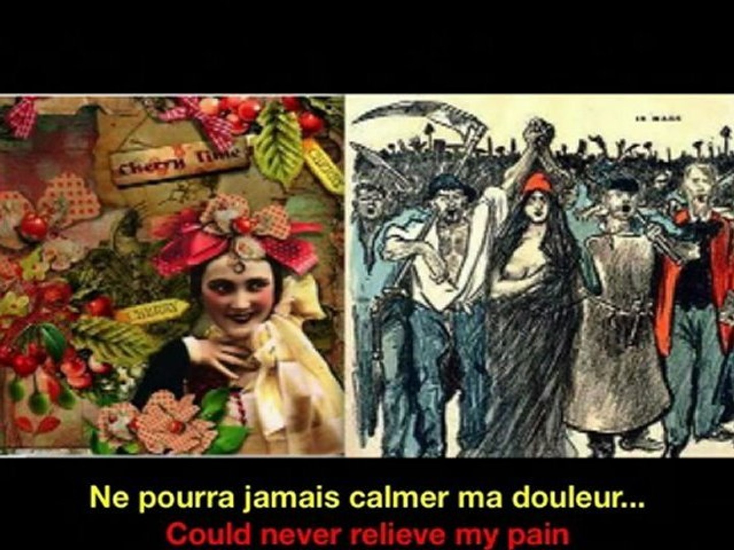 Le Temps De Cerises Various Artists French English Subtitles Video Dailymotion