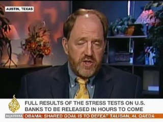 Economist James Galbraith on bank stress tests - 07 May 09