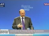 EVENEMENT,Conférence de presse de Jean--Pierre Moscovici