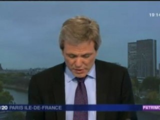 FRANCE 3 ILE-DE-FRANCE - Journal 19- 20 du 14042012 - Point presse au Château de Beynes pour le Fonds d'insertion