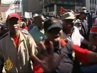 South Africans protest for higher wages  - 29 Jul 09