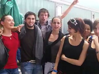 La troupe de l'opéra Slam