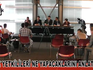 VOPAK YETKİLİLERİ NE YAPACAKLARINI ANLATTILAR