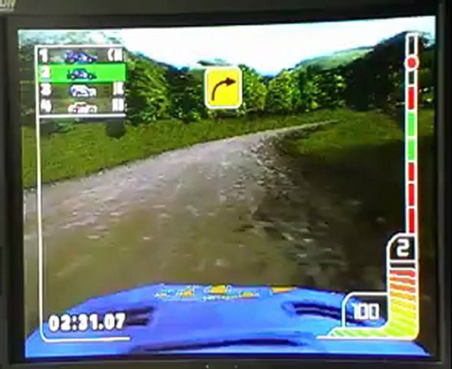 ES Wellsford du Rallye de Nouvelle-Zélande sur PS1 "Colin McRae 1"