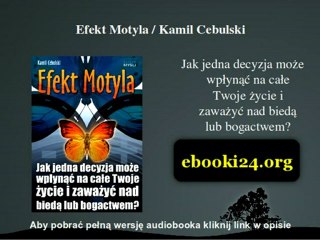 Efekt Motyla - Kamil Cebulski