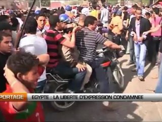 Égypte, la liberté d’expression condamnée