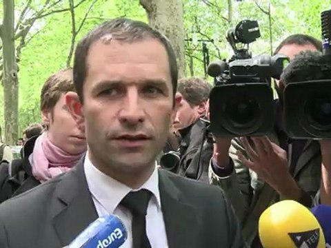 Réunion au QG de campagne de François Hollande