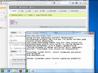 dreamweaver cs6 ile session insert record-kütüphane 03
