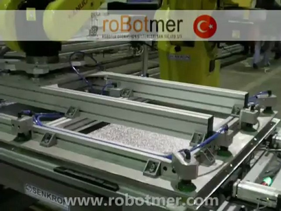 FANUC S420 IF ROBOT MATERIAL HANDLING - MALZEME TAŞIMA ROBOTU