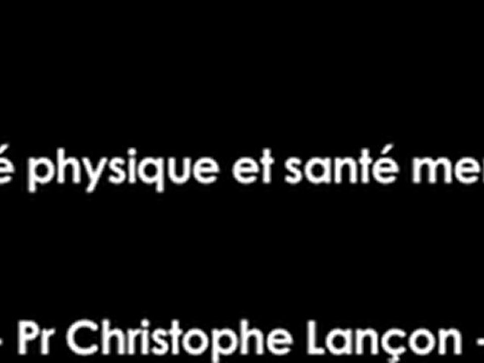 Professeur Christophe Lançon (Audio) "Santé physique et santé mentale", 2ème Congrès de Réhabilitation Psychosociale