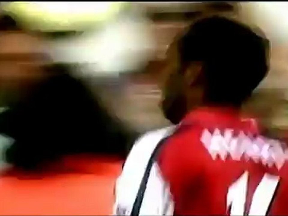 Thierry Henry excellent goal against Manchester United