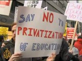 US students rally over budget cuts