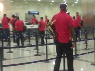 Άφιξη Ολυμπιακού στην Κωνσταντινούπολη