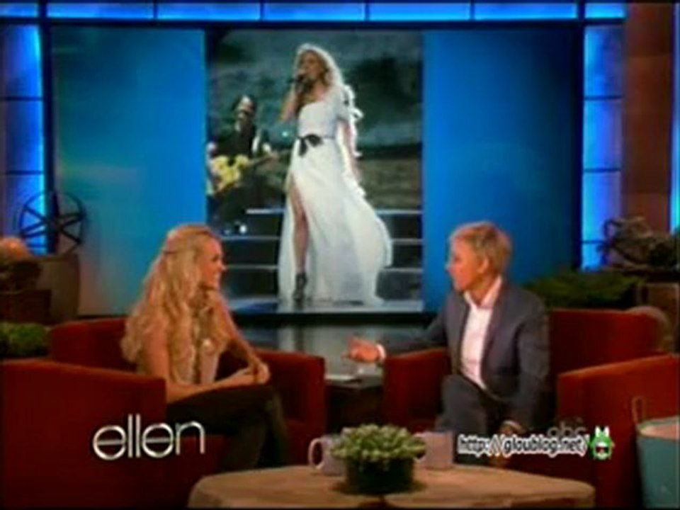 Carrie Underwood Interview And Game May 09 2012