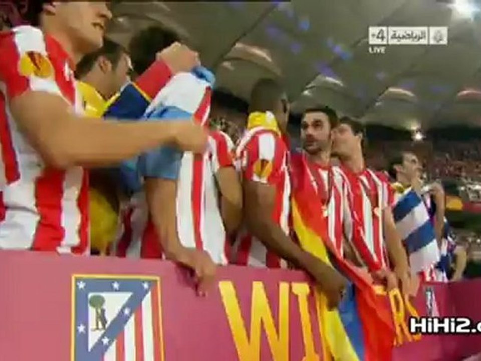 فيديو تتويج اتليتكو مدريد بكأس البطولة