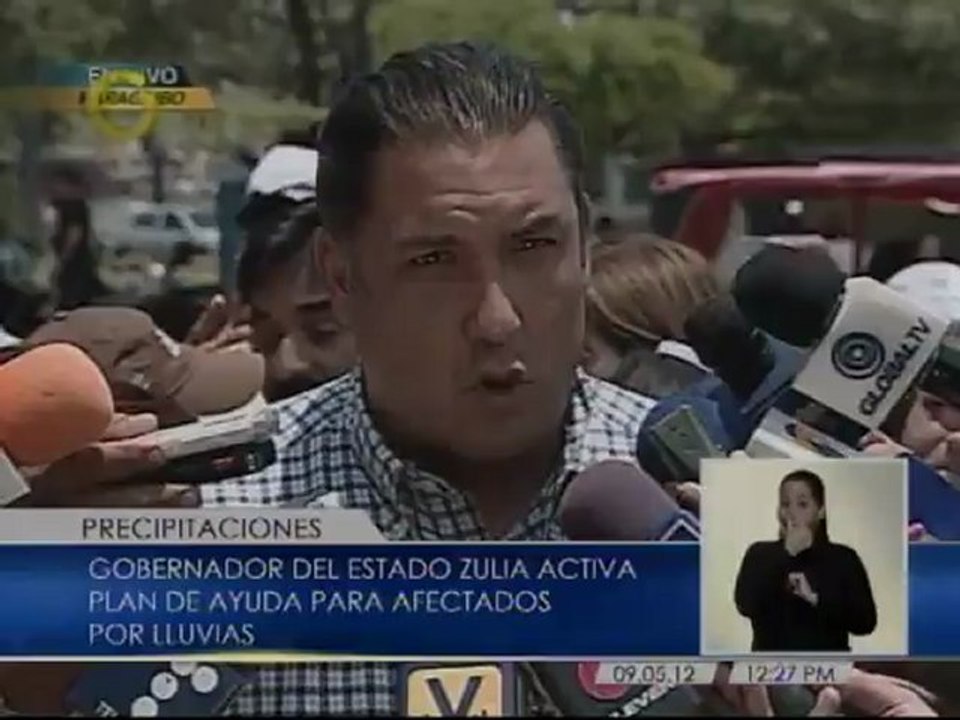 Pablo Pérez activa plan para afectados de lluvias