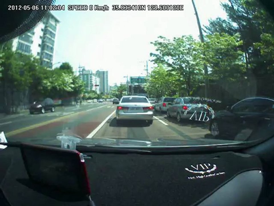 Accident : Hyundai Sonata devient incontrolable en Corée du Sud