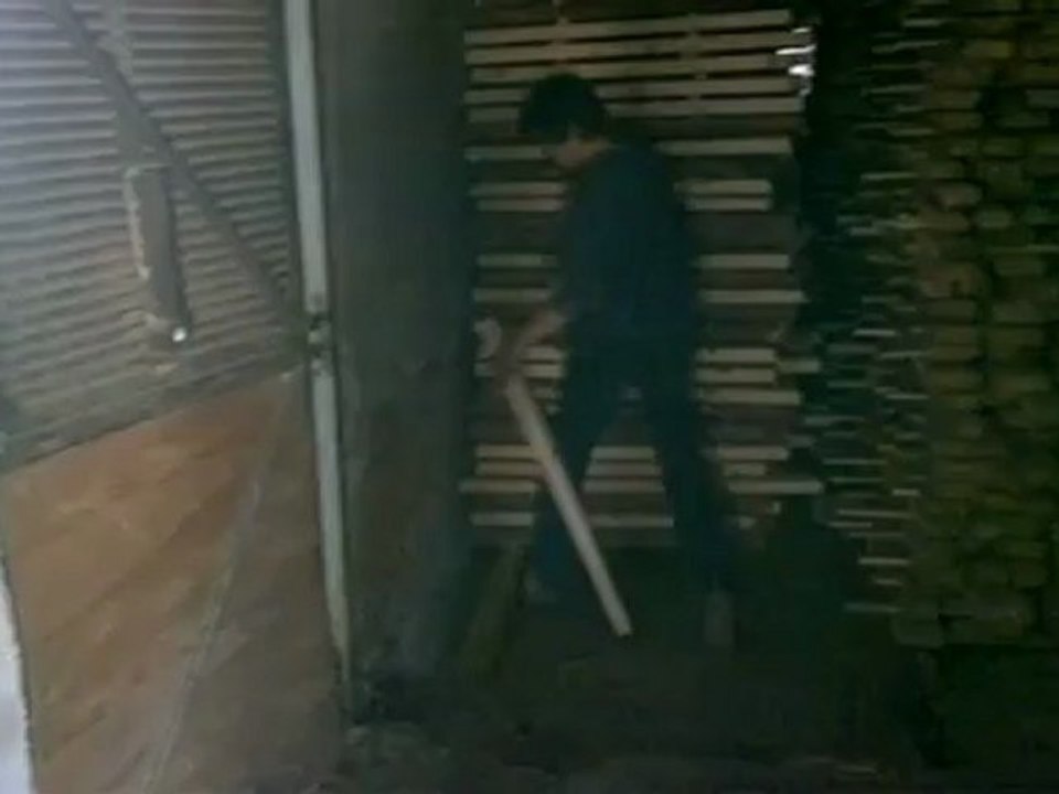 Kerestelerin fırından cıkartılmasi