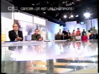 Extrait 3 de "C'est dans l'air" sur le cancer, avec David Khayat