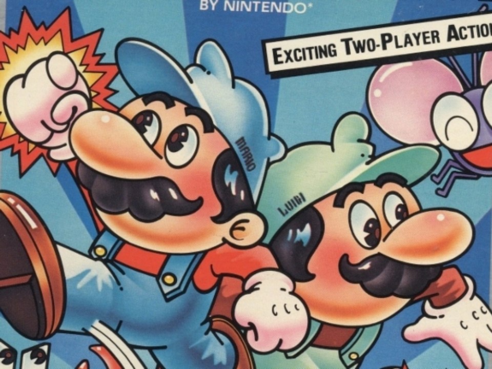 Classic Game Room - MARIO BROS. review for Atari 5200