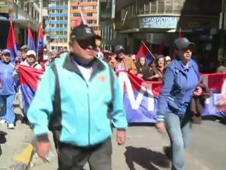 Protestos trabalhistas na Bolívia pressionam governo