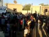 فري برس درعا المتاعية مظاهرة صباحية تضامنا مع المدن المنكوبة 9 5 2012 Daraa