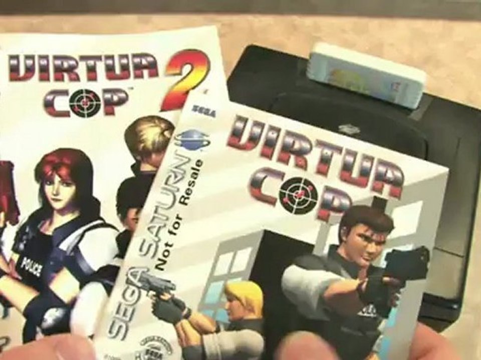 Classic Game Room - SEGA SATURN STUNNER Light Gun review