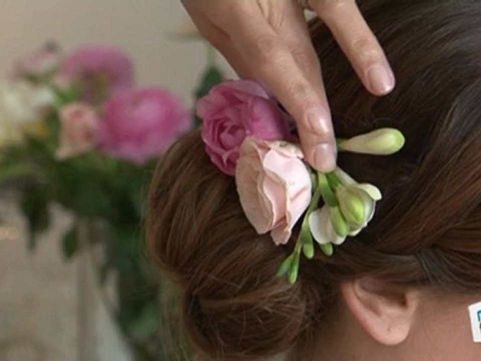 Beauté mode : Faire une coiffure de mariage