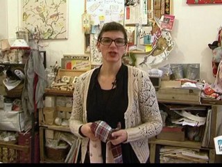 Beauté mode : Réaliser une écharpe doublée ornée