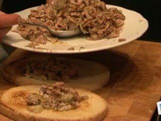 Cuisine : Les tapas à l'andouillette d'Alain Darroze