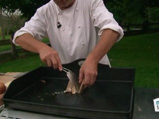 Cuisine : Galette à l'œuf et au jambon de Bayonne