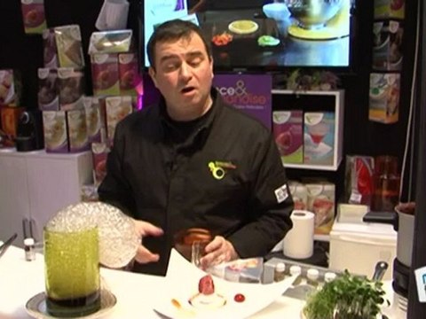 Cuisine : Faire une sublimation avec de la neige carbonique