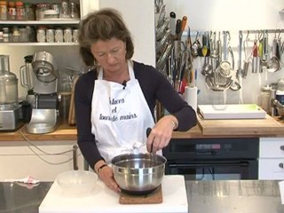 Recette de la ganache au chocolat